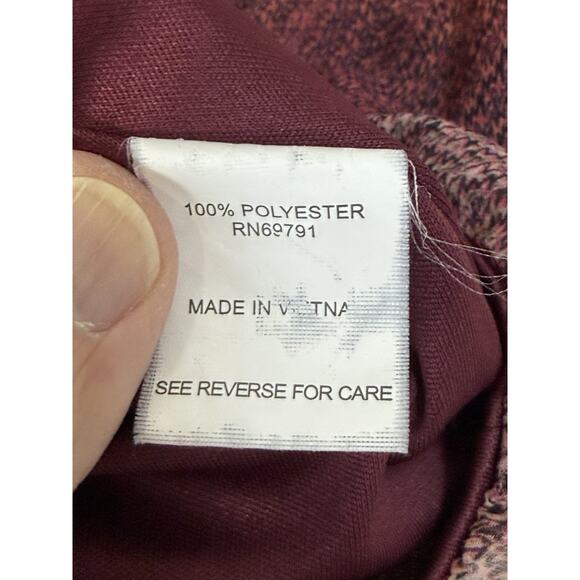 Rebecca Malone Women's Plus Sz 2X 3/4 Split Sleeves Multicolor Ombre' Stripes - Picture 11 of 16